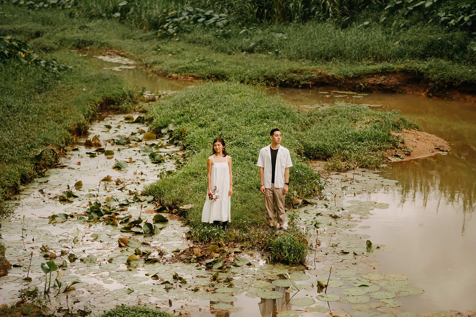 singapore hidden gems secret prewedding lake 5